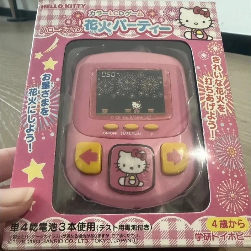 Sanrio LCD Gorgeous Game Hello Kitty Handheld Pixel Electronic Toy Kawaii Cartoon Anime Portable Retro Excellent Holiday Gifts view 5