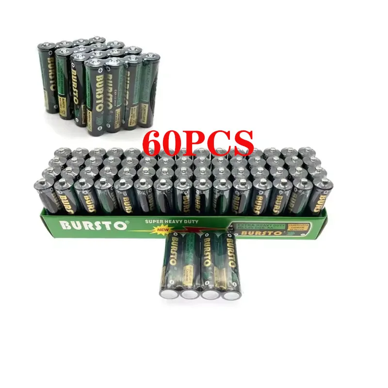 

AAA 1.5V 60 PCS Alkaline Dry Batteries for Wireless Mouse Keyboard CD Player Camera Flash Toys