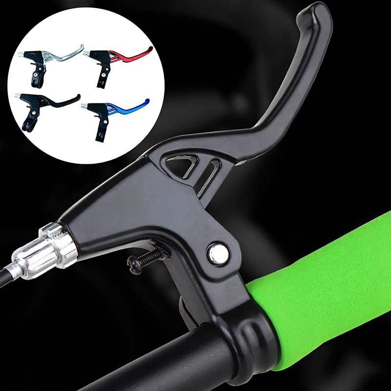 

1Pair Bicycle Brake Lever V-Brake Handlebar Aluminium Alloy Bike Handle Universal 2.2CM For Most Bicycle Mountain Bicycle