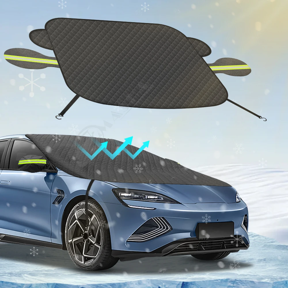 

Для BYD SEAL EV 2022 2023 2024 2025 лобовое стекло автомобиля козырек от солнца для автомобиля магнитный чехол переднее лобовое стекло