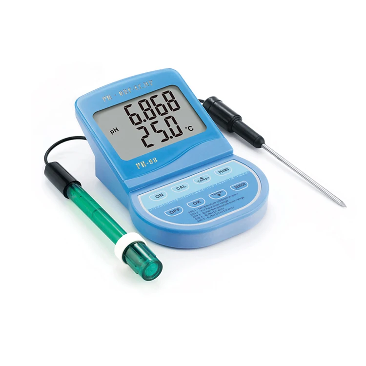 Laboratory PH ORP Temperature Meter 3 in 1 Meter Oxidation Reduction Potential Meter