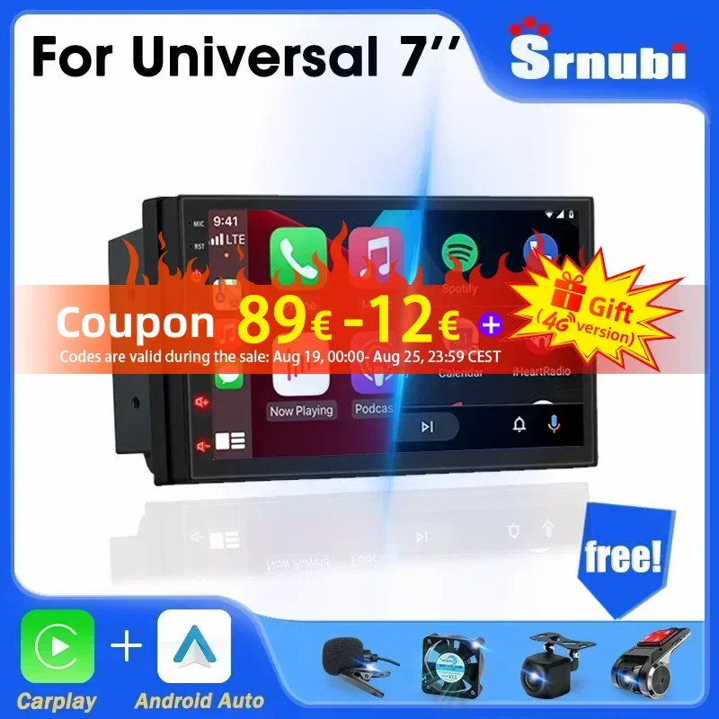 Srnubi  Android 12 Car Radio 7