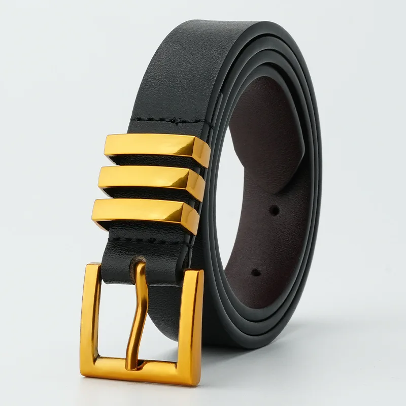 

Belt Ladies Smooth Buckle Thin Belt Fashion Jeans Casual Pants Dress Decorative Skirt Women Women Waist Belt