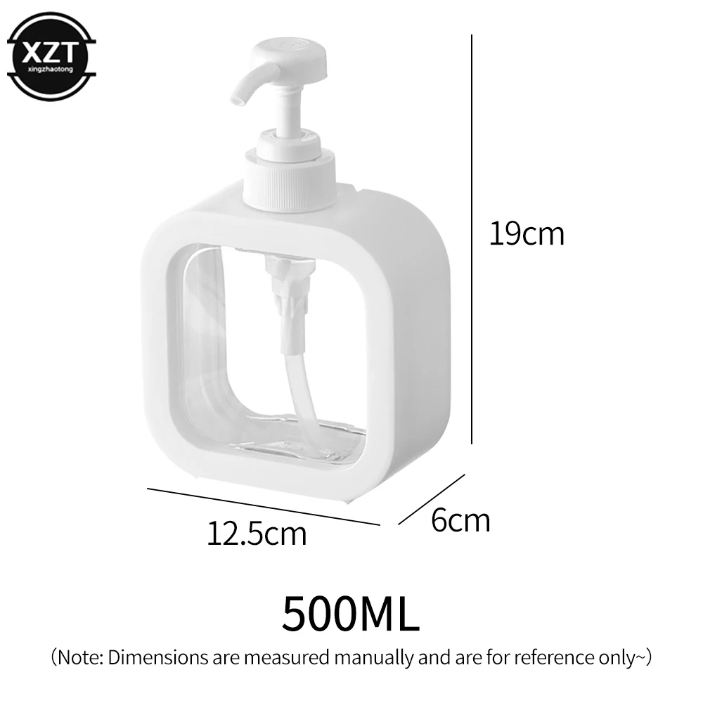 Bathroom Soap Dispensers Refillable Lotion Shampoo Shower Gel Holder Portable Travel Dispenser Empty Bath Pump Bottle