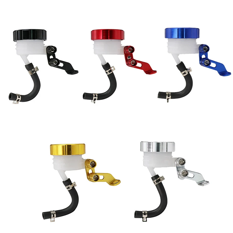 5 Color Motorcycle Brake Fluid Reservoir Clutch Cylinder Tank Oil Fluid Cup for Yamaha MT07 YZF R1 R6 R15 For Kawasaki