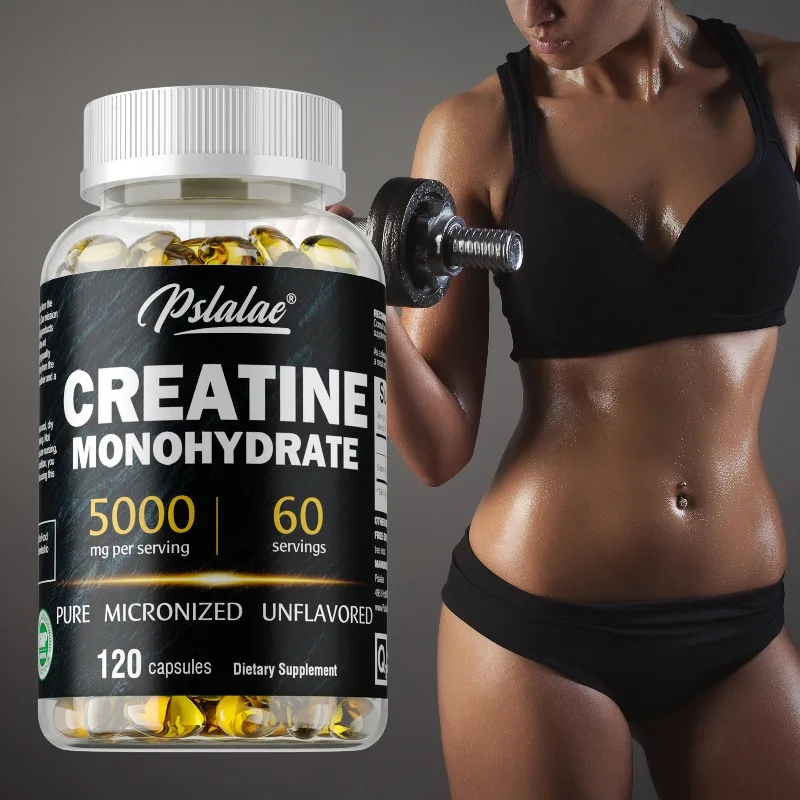 Creatine Monohydrate - 5,000 Mg Per Serving, Pre-workout Creatine To Help Build Muscle, Enhance Energy and Performance