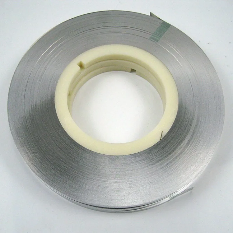 1kg 0.1/ 0.12mm 0.15mm 0.2mm Thickness Nickel Strip Nickel Plated Steel Belt Strip 18650 Battery Spot Welding Connection Piece