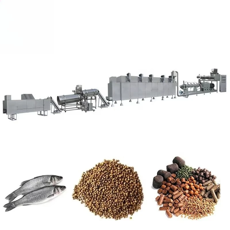 Fish Feeds Pellet Machine Manufacture and Extruders for the Carp Fish Feeds Machines Processing Line