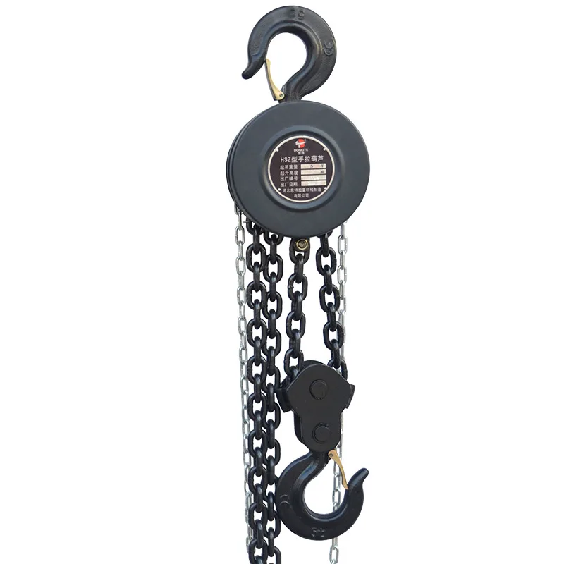 

Chain hoist 1t 2t 3t 5t 10t manual hoist lifting and reversing chain round chain HSZ type