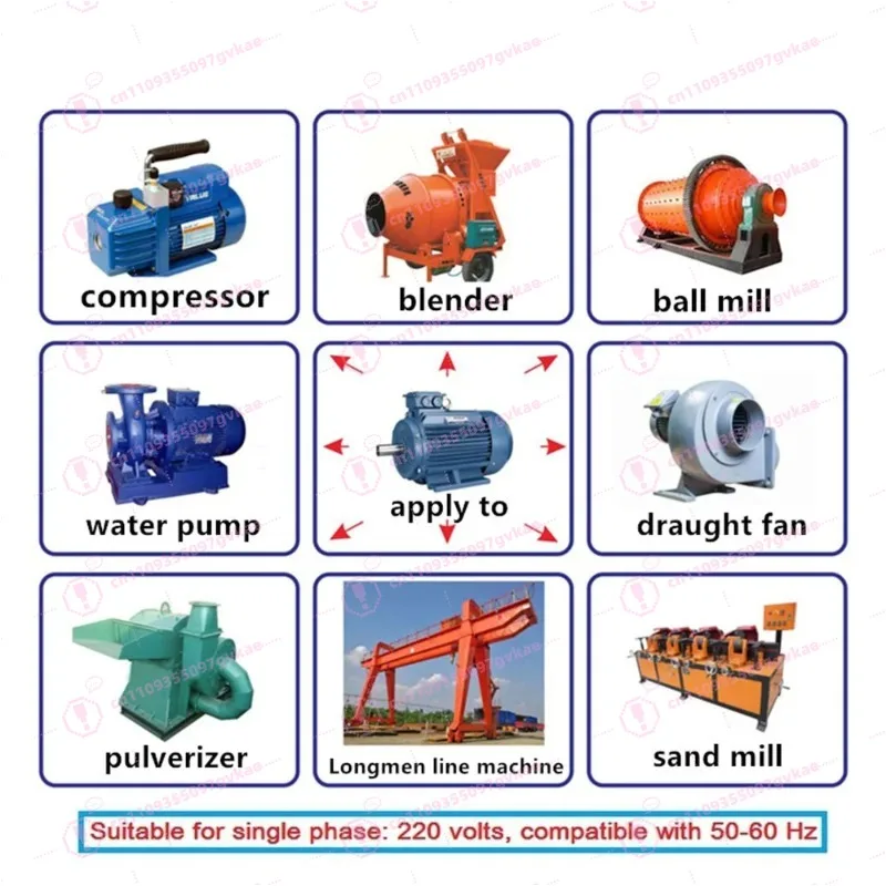 Single Phase Motor Soft Starter 220V SSR-40WA-R1(1.5KW) 1.5KW 1KW 2KW 4KW 6KW 8KW Motor Online Soft Starting for Fan Water Pump