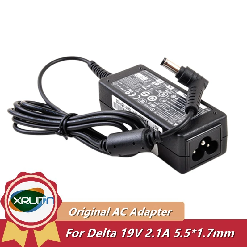 Original Delta ADP-40PH BB 19V 2.1A 40W 5.5x1.7mm PA-1400-14 AC DC Adapter Charger For ACER ASPIRE ONE 532H AC761 S230HL Laptop