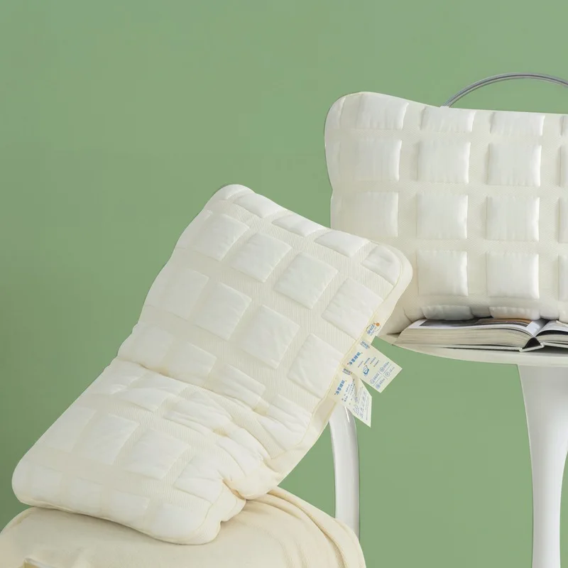 

Fluffy Waffle Pillow for Cervical Spine Sleep One Pack for Home Use Single Pillow for Student Dormitory Pillows for Bedroom