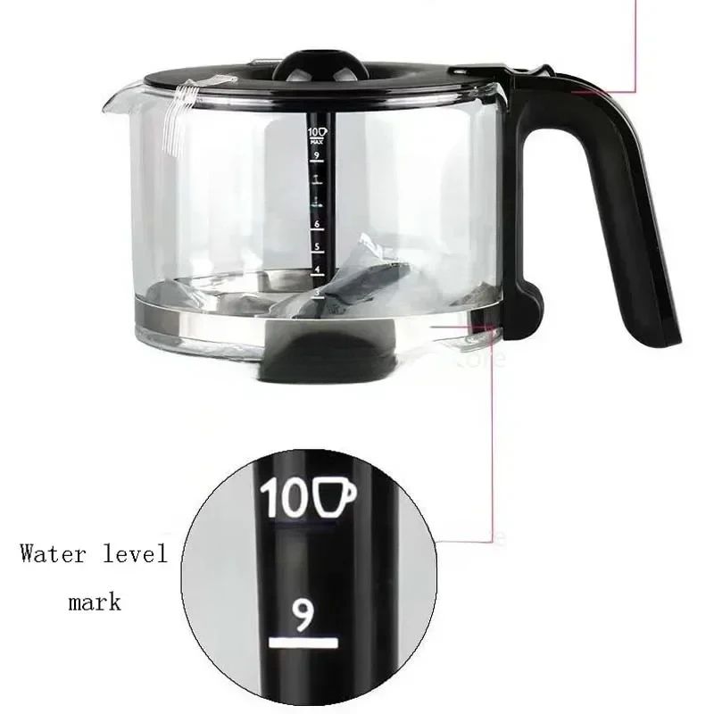 Suitable for Philips HD7761 HD7762 HD7765 HD7766 HD7767 HD7768 HD7769 Coffee Machine Glass Pot