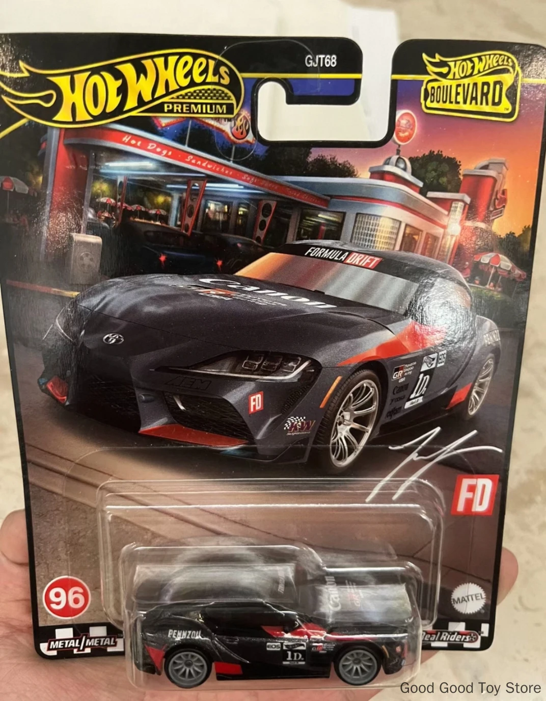 In Stock Hot Wheels Car Boulevard 20 2024 Mix 2 GJT68 V Case TOYOTA Mitsubishi Nissan GTR 1/64 Diecast Vehicle Model Car Toy