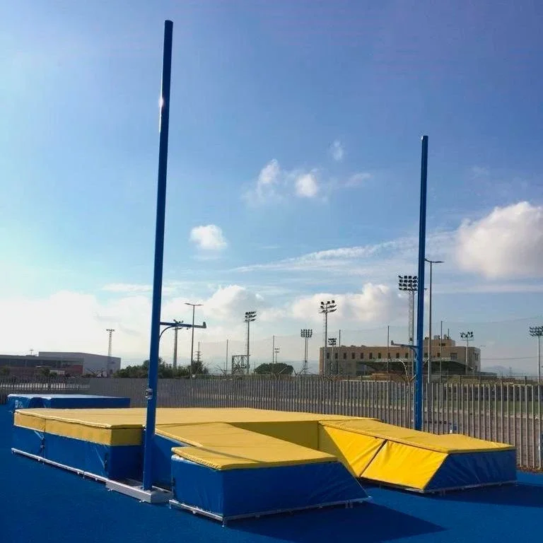 Customized High Jump Landing Platform PVC Leather Waterproof Athletic High-jump Landing Mat Super Soft Foam for Trainingpromote
