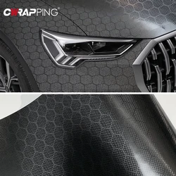 Motorcycle Stickers Carbon Fiber Diamond Forged Wrap Film Helmet Console Computer Laptop Skin Decoration for Car Accessories