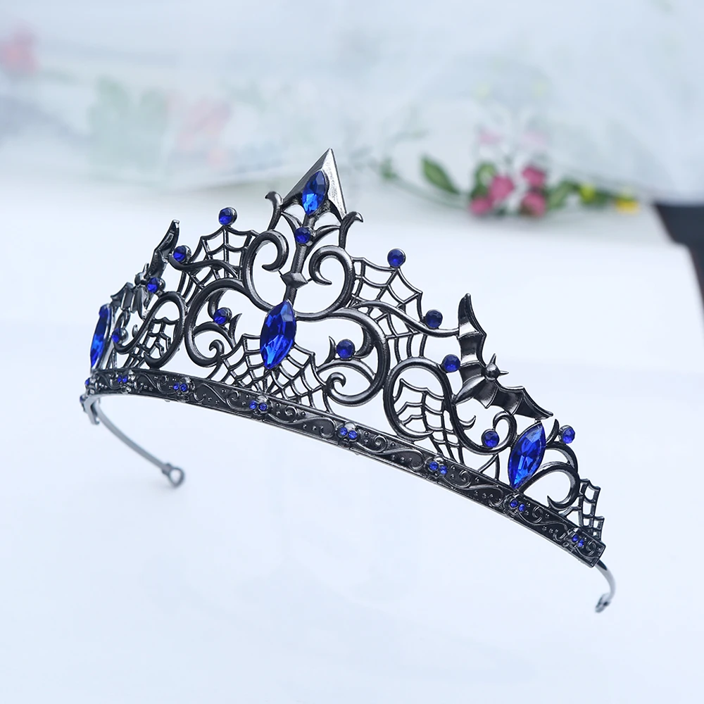 

Baroque Luxury Alloy Crown Headwear for Girls European Style Party Accessory Princess Dress Companion Elegant Atmosphere