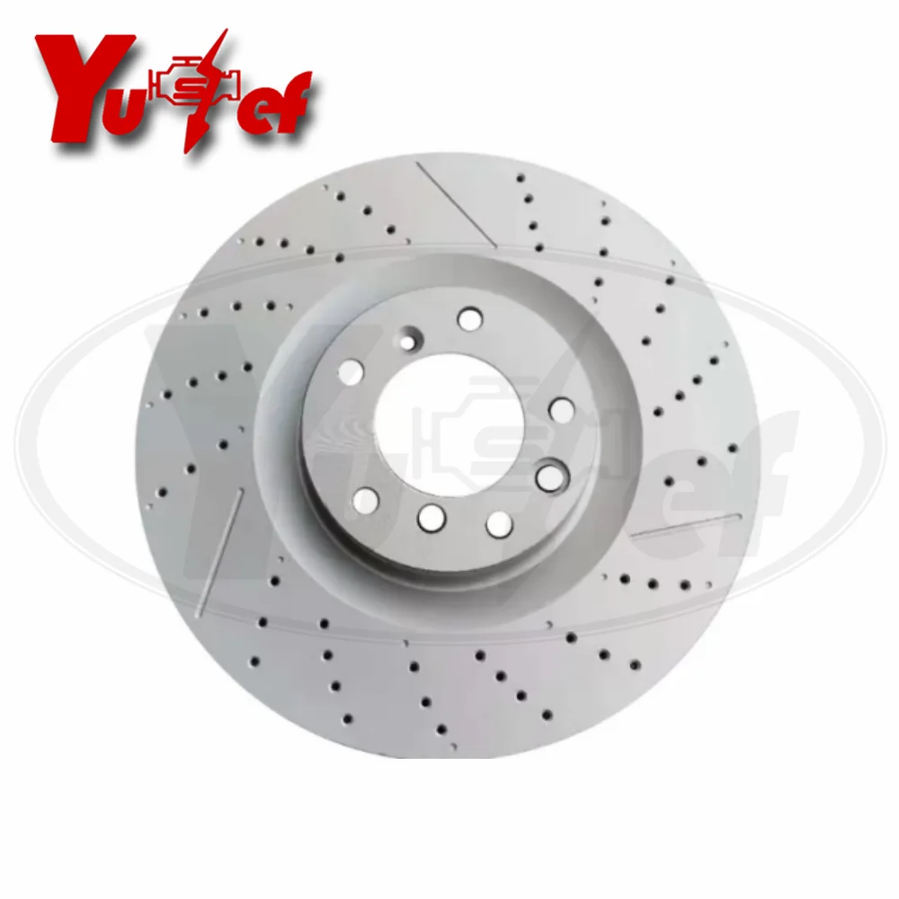 Pair Front Brake Disc Rotor Fits For Mercedes-Benz G-CALSS W463 2003-2018 OEM 4634210712 463 421 07 12