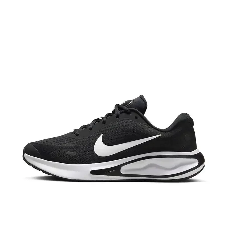 

Nike Journey Run Women's Black Lightweight Cushioning Anti-slip Durable Simple Design Long-distance Running Shoes Green Unisex