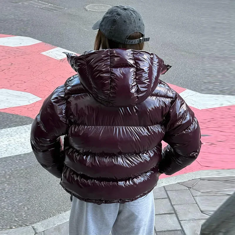 2026 Autumn New Sweet Fresh Warm Hooded Insert Pocket Womens Cotton Padded Coat Top Loose Versatile Multi Colors Optional