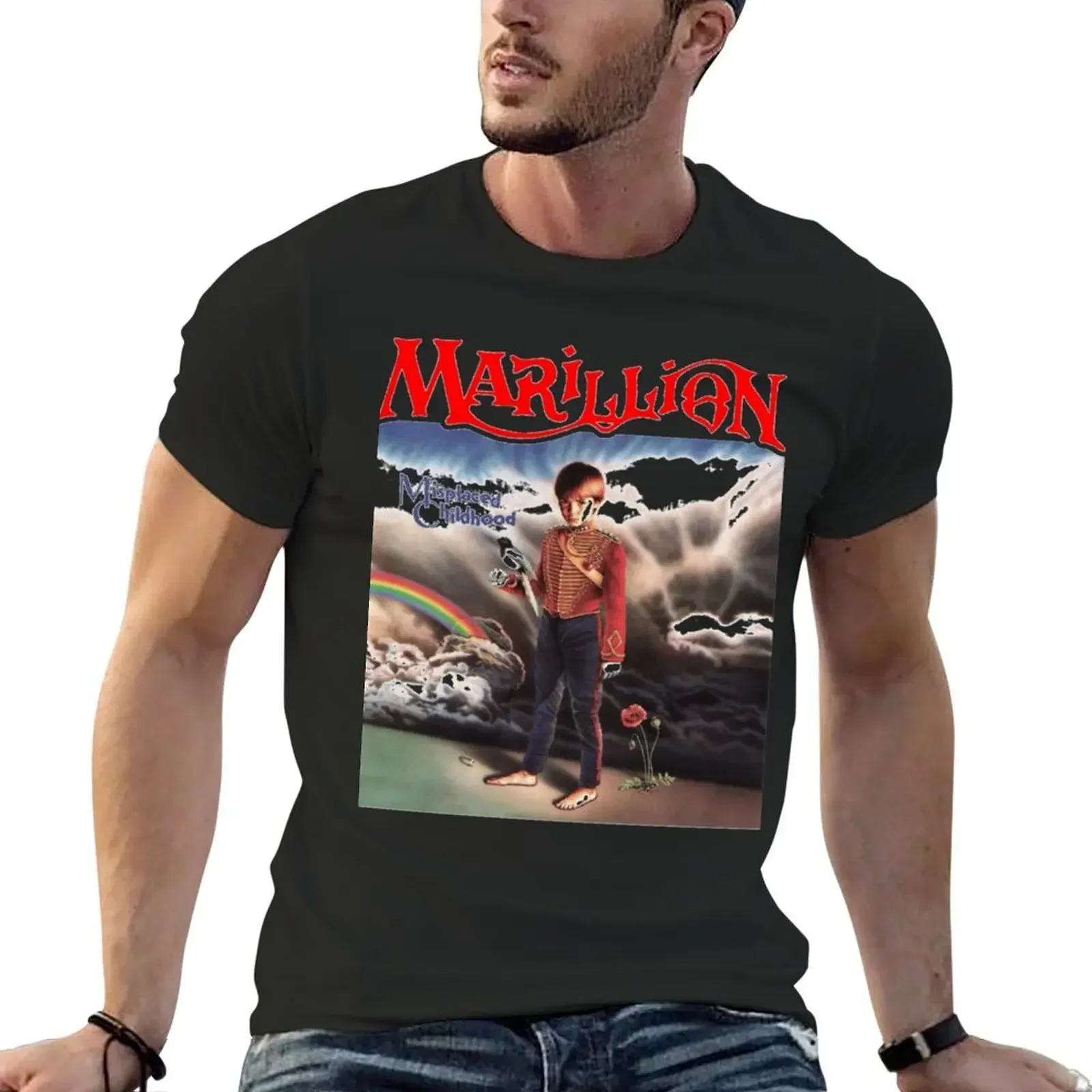 

Marillion T-Shirt oversized t shirt rapper graphic tees anime stuff plus sizes cotton t shirt men