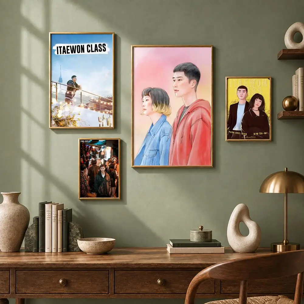 Trending TV Series Itaewon Class Poster HD Self-Adhesive No Residue After Removal Ideal for All Kinds of Wall Decor