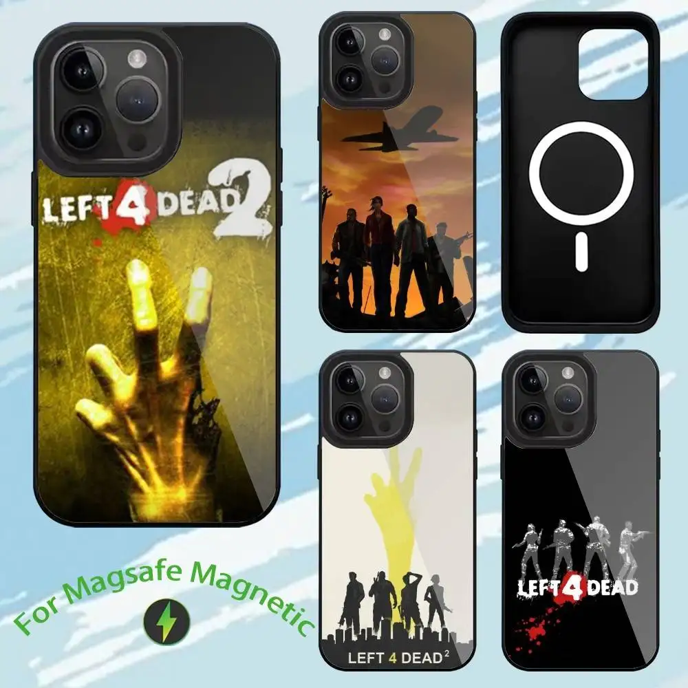 

Game K-LEFT 4 DEAD 2 Phone Case For iPhone17,16,15,14,13,12,11,Plus,Pro,Max For Magsafe Wireless Charging cover