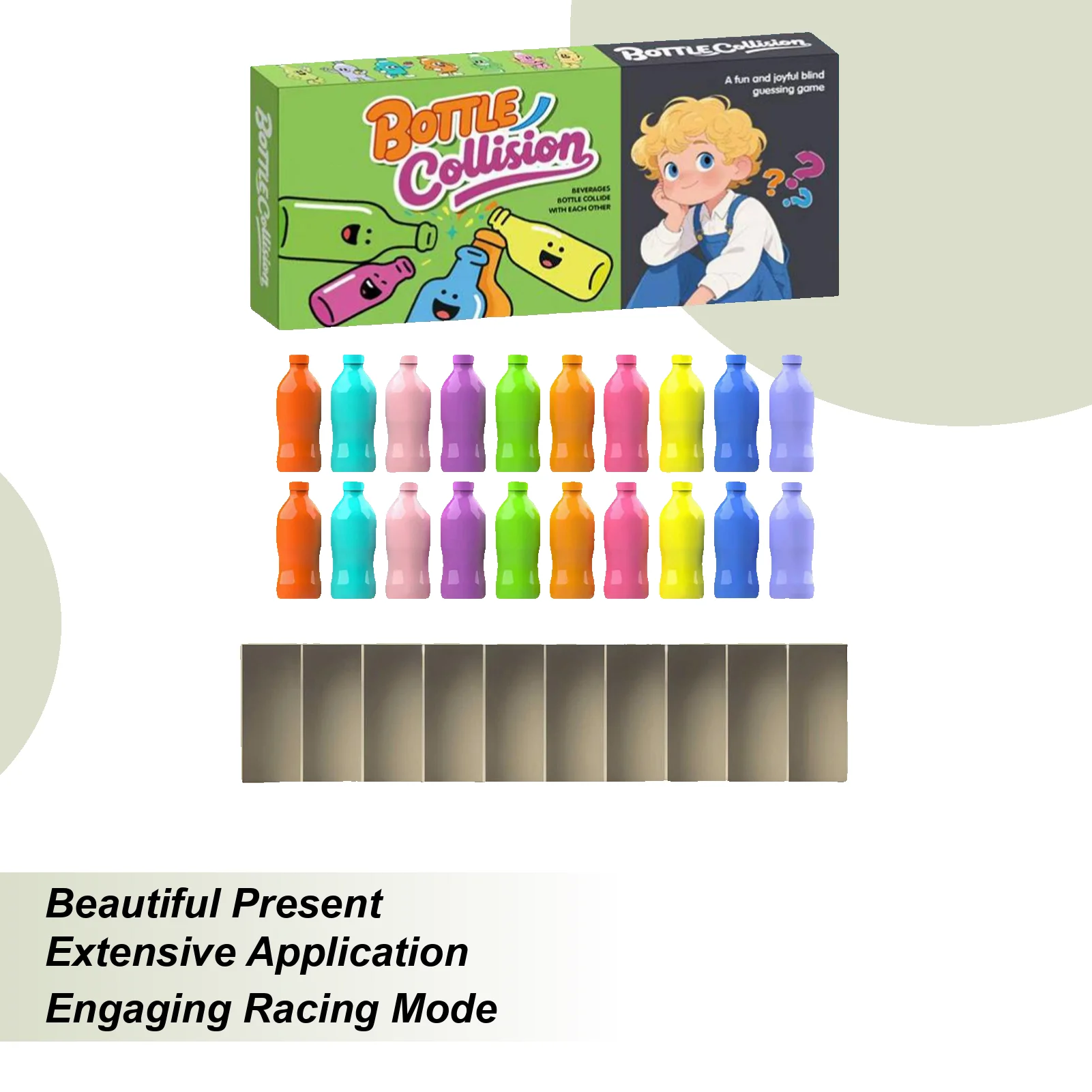 Color Matching Game Sensory Drink Color Sorter Tabletop Game Early Learning Logical Thinking Puzzle Toy For Schools Traveling