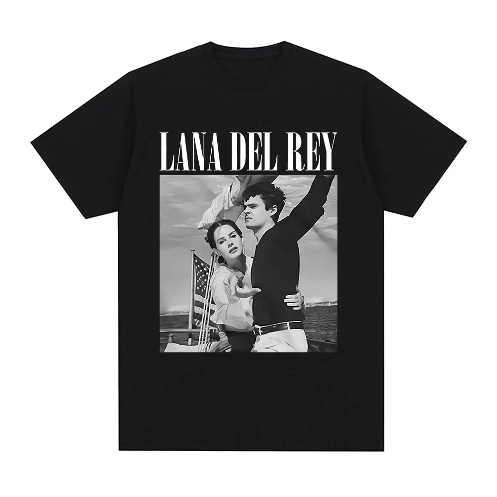 Singer Lana Del Rey T Shirt Ultraviolence Music Album T Shirt Vintage Hip Hop Streetwear Short Sleeve Plus Size T Shirt Women