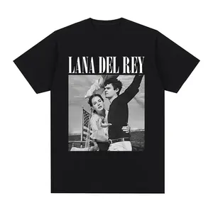 Women's Short Sleeve T -Shirt, Lana Del Rey, Ultraviolence, Music Album, Vintage, Hip Hop, Streetwear, Plus Size 8 Main Sales Plus Size Women's Blouse - №1