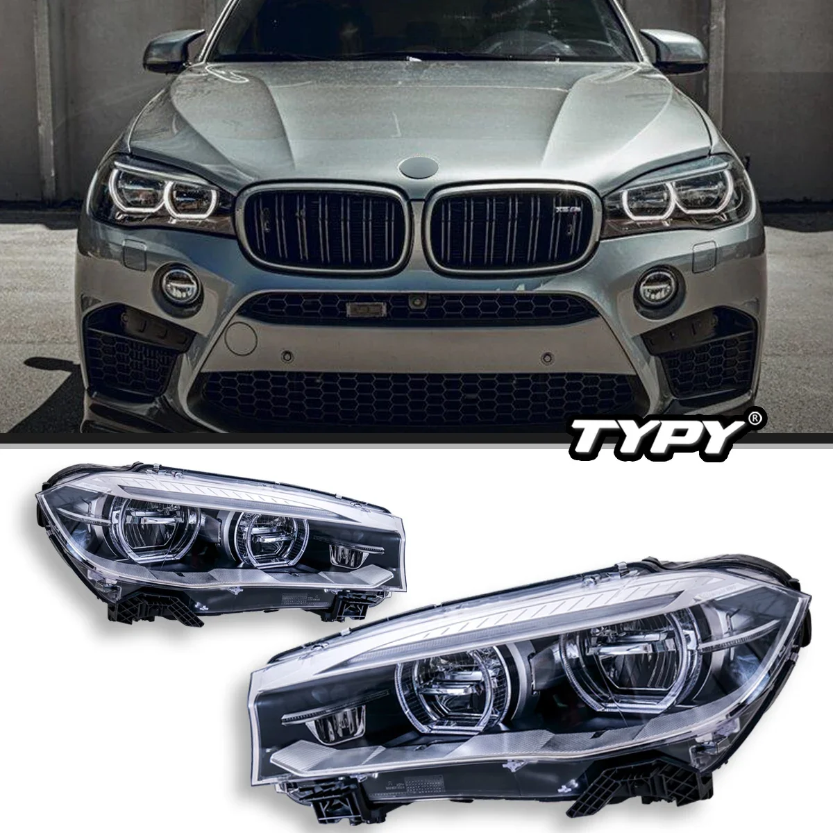 

Car Styling Lights For BMW X5 F15 Headlight X6 F16 2014-2018 LED DRL Projector Headlamp Dynamic Turn Signals Car Accessories