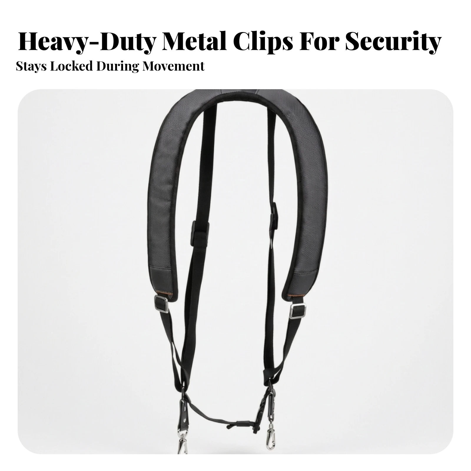 Adjustable Djembe Carrying Strap Robust African Hand Drum Harness Double Shoulder Drum Strap with Padded Straps