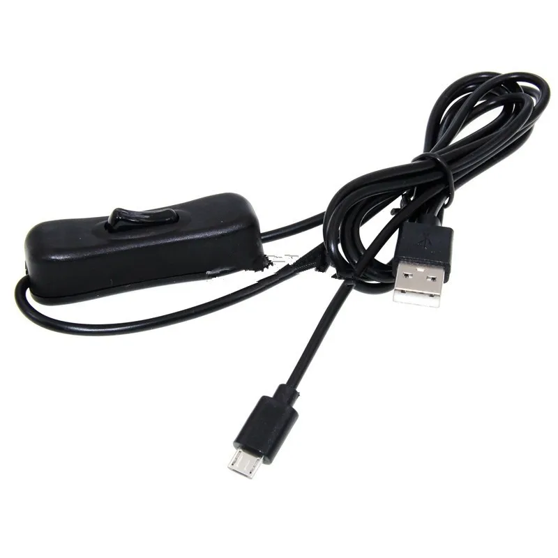 Kabel Listrik USB ke Mikro dengan Sakelar