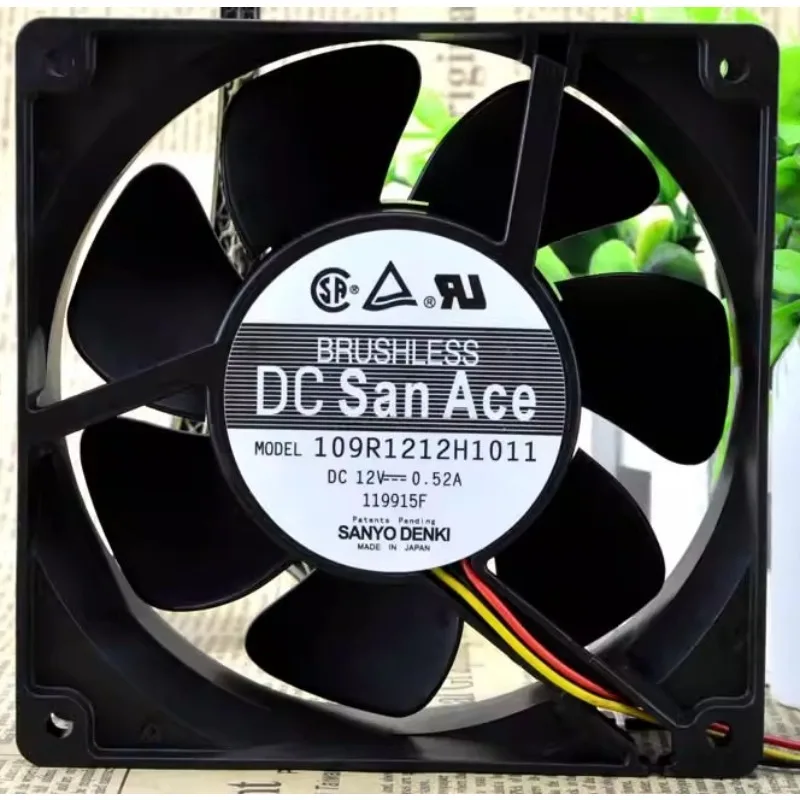 مروحة تبريد جديدة لـ 109R1212H1011 12V 0.52A 12cm 12038 مروحة خادم 120*120*38mm