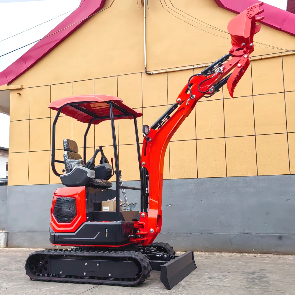 Mini Excavator 1.8 Ton Supplier Crawler kubota engine digger Free After Sale farm Excavator Machine