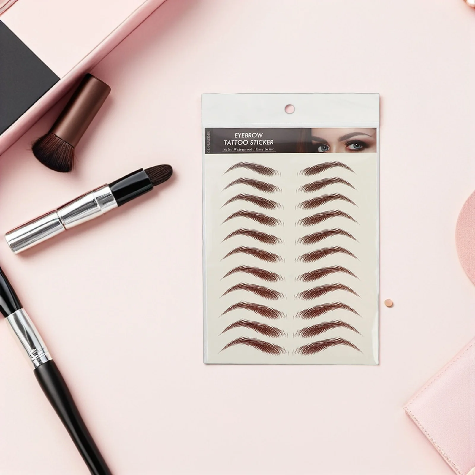 

Waterproof Stickers Artificial Hair-Like Transfer Stickers False Eyebrows Cosmetics Imitation Eyebrow Sticker Eyebrow Tool