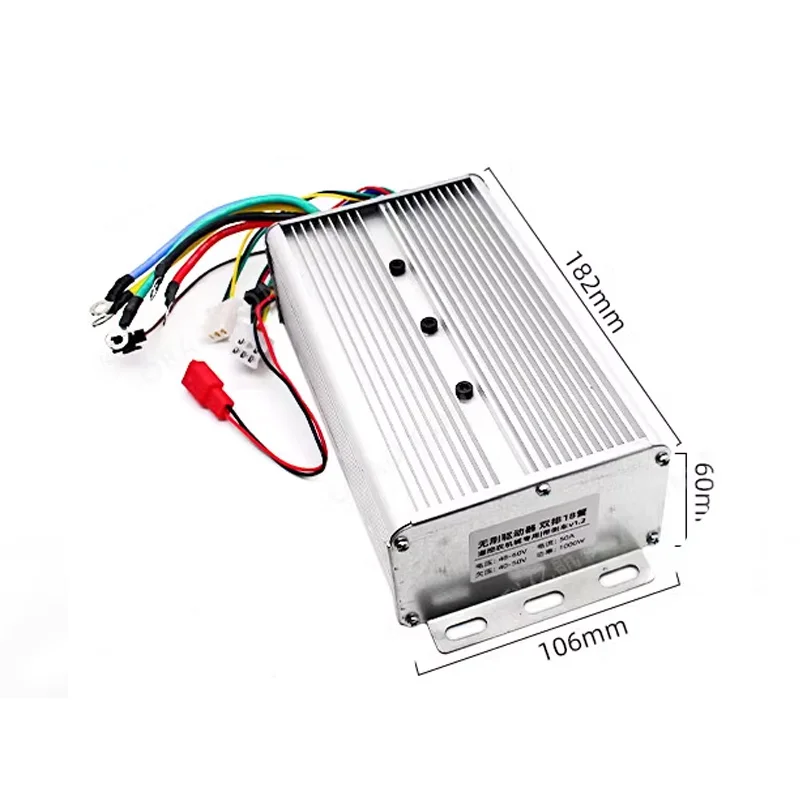DC 24V-60V 50A 1000W High Power Brushless Motor Controller BLDC Driver For  3-phase Speed Regulator With Hall Senser - AliExpress 13