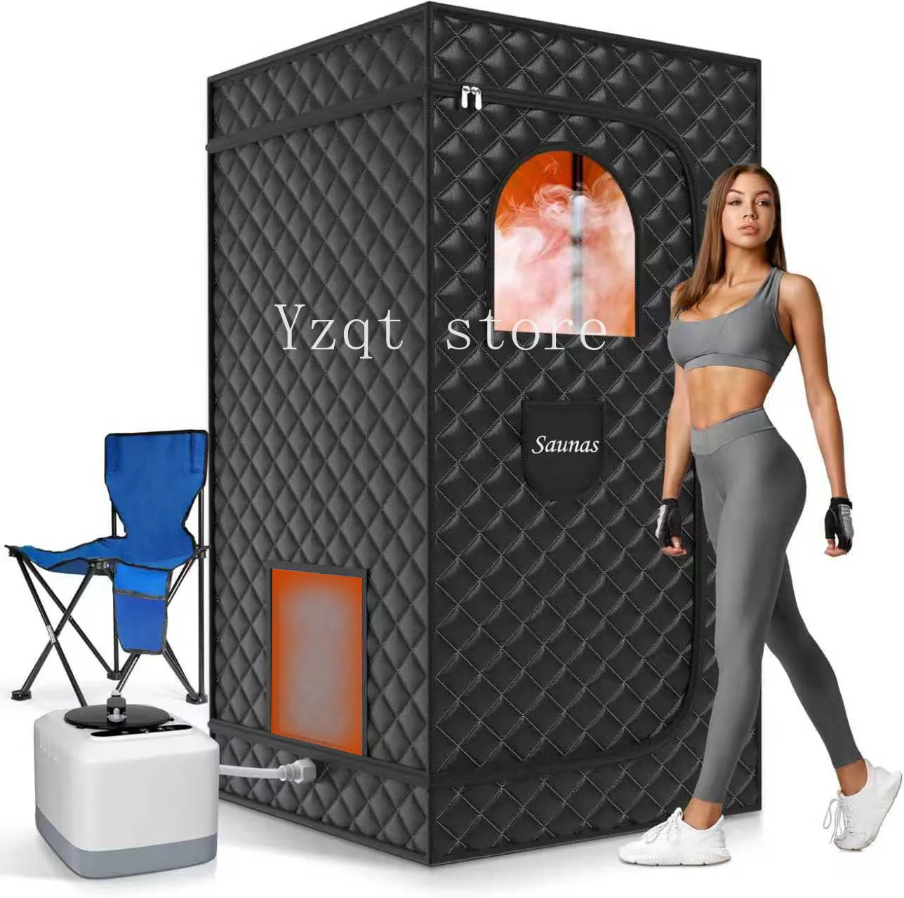Amazon European and American best-selling sweat steamers, cross-border home full-body sauna boxes, foldable portable sauna rooms
