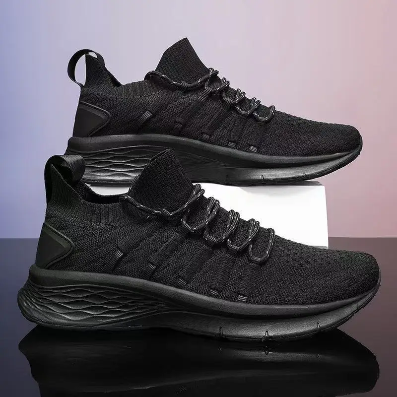 Mijia Athletic Shoes for Men Sneakers Running Sport Comfortable Breathable Light Trainning Durable Outsole Non-Slip Tennis Shoes