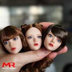Super Duck SDH033 1/6 Female BJD Style Head Sculpt Carving Model Fit 12'' TBL Pale Solder Action Figure Body