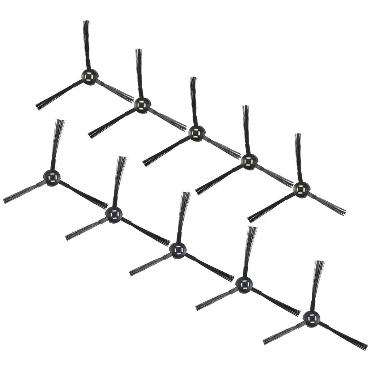 ABRG 10 قطعة جهاز آلي لتنظيف الأتربة فرشاة جانبية ل Ilife V8 V8S X750 A7 X800 X785 V80 أجزاء المكنسة الكهربائية الروبوتية الملحقات