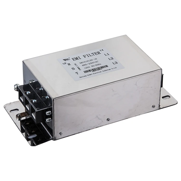 CE Certification Synmot Three phase power line ac noise EMI filter economic AC input filter