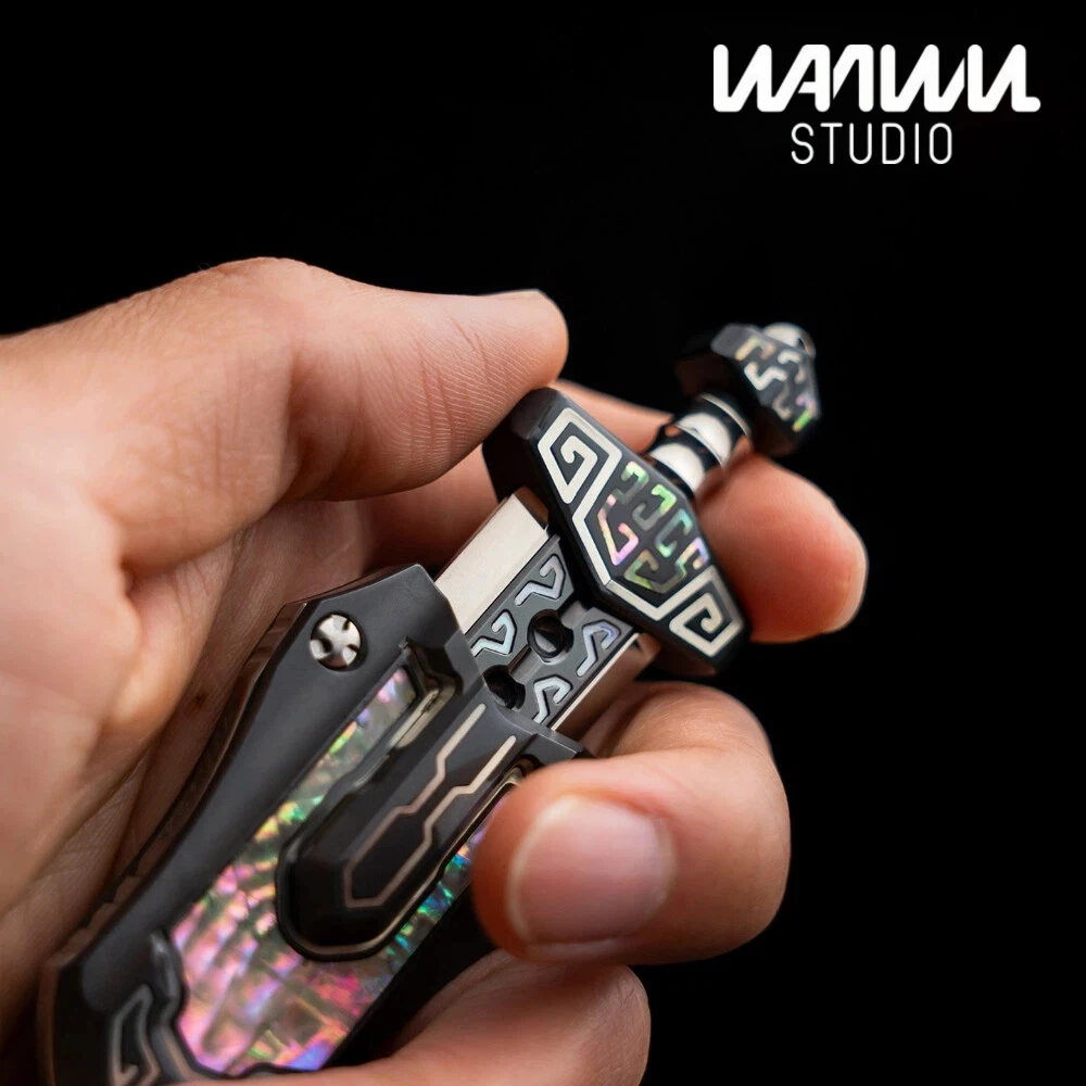 

Механический магнитный слайдер WANWU EDC Tai'a Sword Fidget Slider, новая модель, антистрессовая игрушка для взрослых.