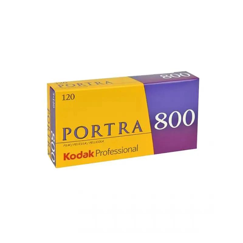 1/2/3/5/10 Rolls Kodak PORTRA 800 120 Professional High-Speed Color Portrait Negative Film For 120 Film Camera