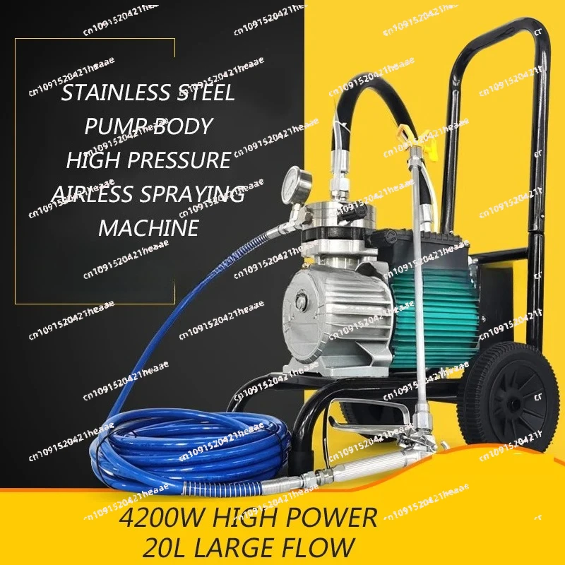 Suitable for high-pressure airless paint spraying machines, high-power coatings color steel tiles, latex paint spraying machines