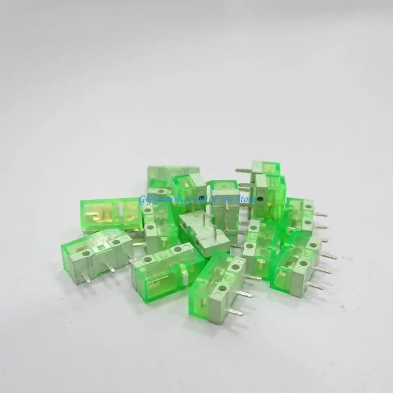 

H9EB 2PCS MOUSE Micro -коммутаторы Huano мыши кнопки серебряного сплава контакты 120 миллионов