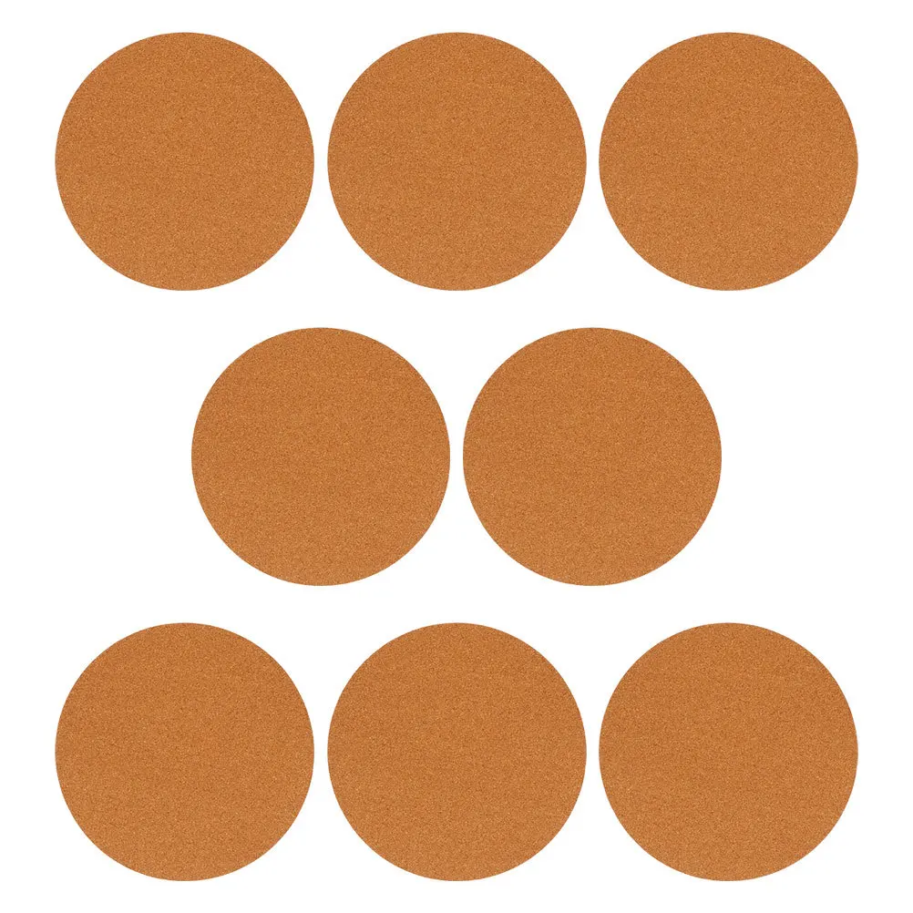 

4Pcs Round Absorbent Cork Mats Multipurpose Plant Drink Coasters Table Protection Indoor Saucers DIY Craft Supplies