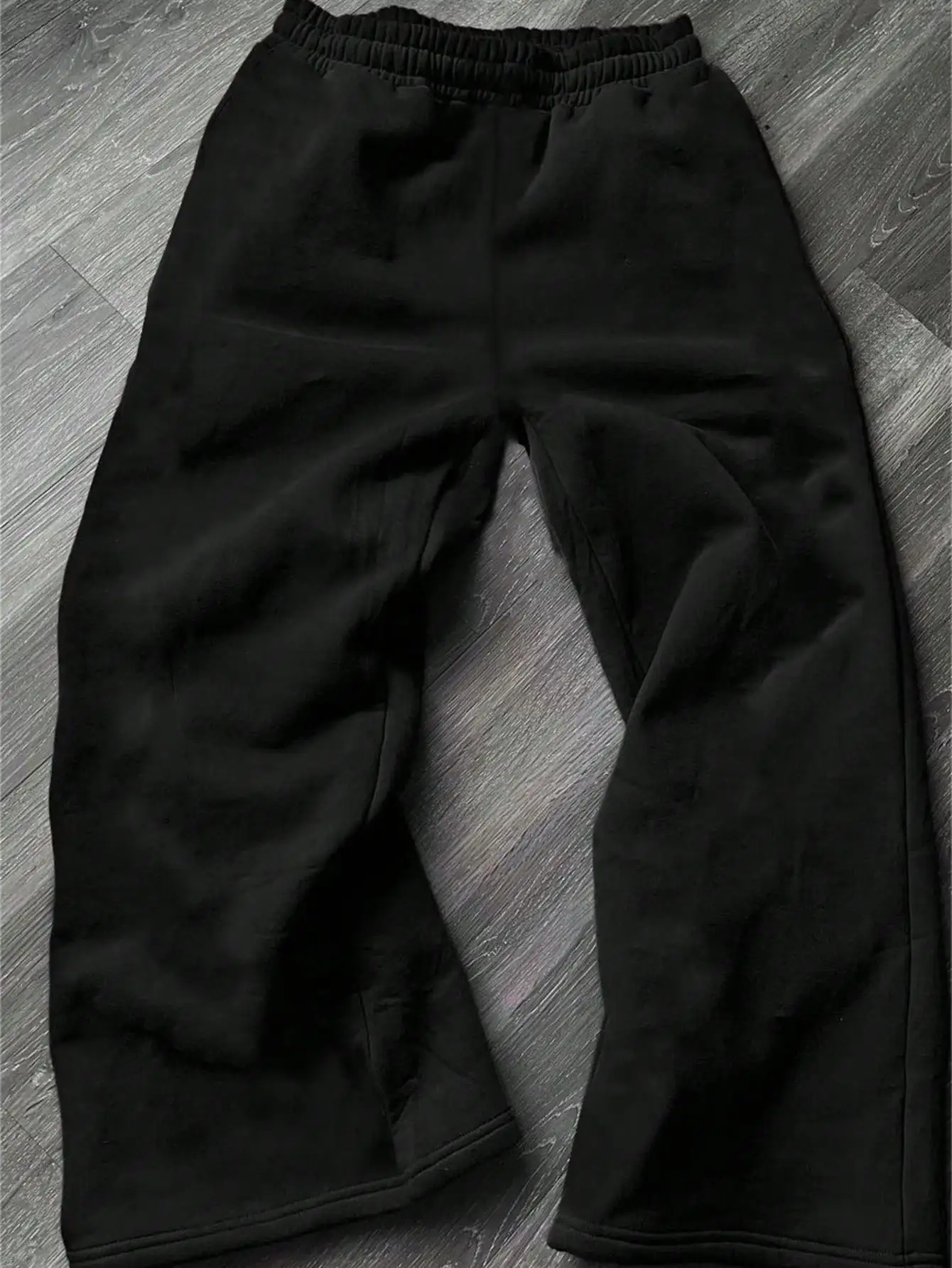 Unisex Polyester Letter and Cross 2D Print Straight-Leg Sweatpants, Loose Y2K Streetwear Sports Pants, Sizes S-3XL