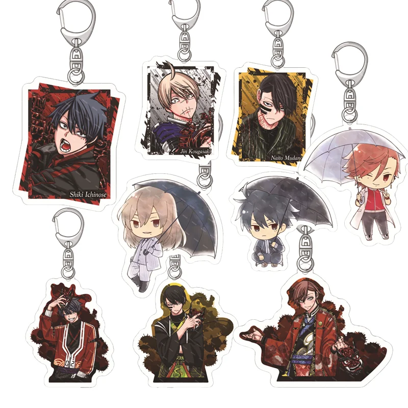 

Taoyuan Ghost, acrylic key chain, saki-soon, Wutsuno no-man, one ase four seasons, acrylic pendant