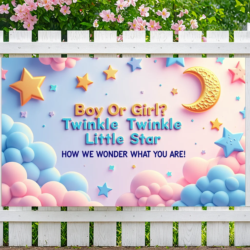 Decoration Twinkle Starry Sky Decorative Twinkle Night Banner Decoration Customizable Celebration Event Decoration For Party